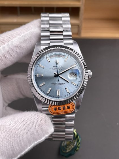 Luxury Rolex Day-Date 40 Super Clone Watch iceblue  cbd 209g 1130233900